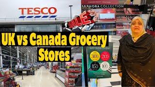 UK vs Canada Grocery Stores | Sale in Canada | Pakistani Single Mom Canada Daily Vlogs