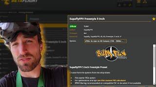 Betaflight 4.4 Supafly Preset Tunes: Freestyle Flight Rates Comparison and Review