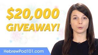 4 Billion Lessons Downloaded! $20.000 Giveaway Celebration 