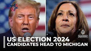 Tight race in Michigan: Harris and Trump fight for every vote in swing state