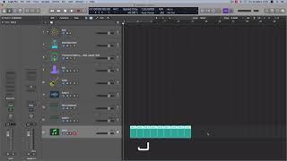 Работа С Регионами в Logic Pro копирование, лупы, разрезание, имя и т д.)