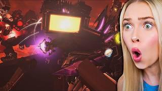 Titan TV Man VS Upgraded Titans?! Skibidi Toilet Animations (fan made)