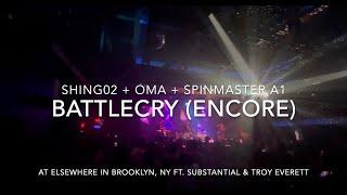 Shing02 x OMA x Spinmaster A1 'Battlecry (Encore)' feat. Substantial and Troy Everett in Brooklyn