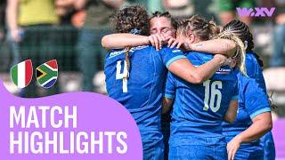 A thrilling finish in Cape Town  | Italy v South Africa | Highlights | WXV 2