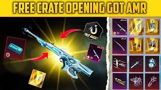  AMR For 0 UC | Free UC Luckiest Crate Opening | Got All Old & New Items | PUBGM