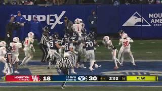 Punches thrown, multiple players ejected after BYU’s late TD vs. Houston | ESPN College Football