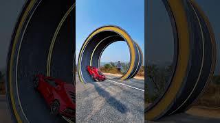 Diecast cars rolling on racing road  #viralshorts #shorts #vfx #shortsfeed #shortsyoutube