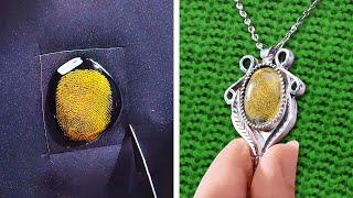 Stunning Pendant Made of Coins: Nature-Inspired Jewelry by Masters