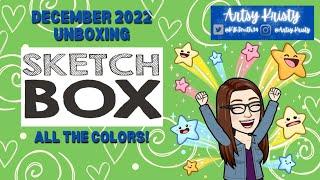 December 2022 Sketchbox Unboxing and Review