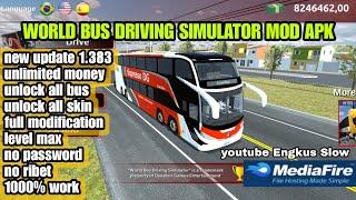 World Bus Driving Simulator Mod Apk 1.383 Unlimited Money