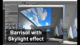 How to create Barrisol with Skylight Effect in Dialux evo