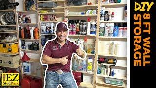 Create wall storage| Garage makeover DIY| Ultimate Wall Storage|DIY Garage Makeover Hack