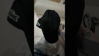 UNPACKING AUTHENTIC LACOSTE CAP #shortsfeed #shorts #shortsfeed