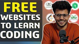 Top 7 Free Coding Website 2023 | Learn to Code for FREE  ‍