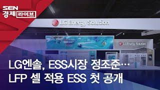 LG엔솔, ESS시장 정조준…LFP 셀 적용 ESS 첫 공개