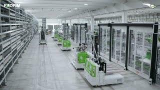 E80 Group and Florim: when tiles learn to dance towards the future of intralogistics