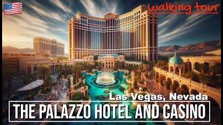  WALKTHROUGH Of The PALAZZO Hotel And Casino | Las Vegas, Nevada [4K]