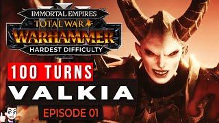 Valkia the Bloody - Legendary Immortal Empires Campaign
