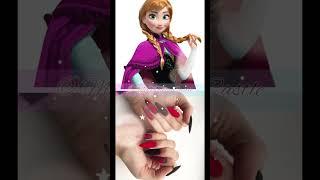 Disney Princess Sparkle nails ️ #shortsvideo#nailart#nails#viralshorts#disneyprincess#princess