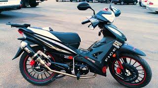 التعديلات لي قمت بها على دراجة  Sanya Fice R50 - 127cc