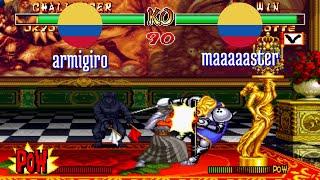 FT3 @samsho2: armigiro (CO) vs maaaaaster (CO) [Samurai Shodown II Fightcade] Feb 19