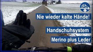 Handschuhe für große Leute | Test auf dem Fahrrad | Heat Company |