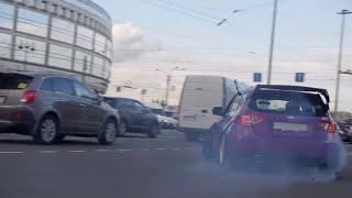 Crazy Russian Street Drifting in Traffic Compilation 2021 - Phonk Music!