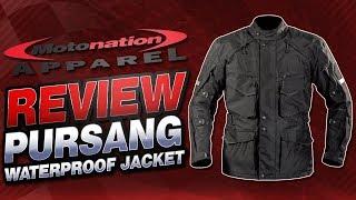 Motonation Apparel Pursang Textile Jacket Review | Sportbike Track Gear