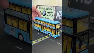 double decker bus #shorts #modelcars #toycars #unboxing #diecast