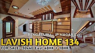 Lavish Home 134 | East Facing 4BHK + 1BHK For Sale ₹290 Lakhs JP Nagar