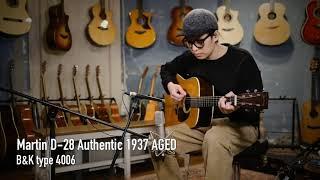 Acoustic Guitar recording Mic Comparison [B&K type 4006 & NEUMANN U87]