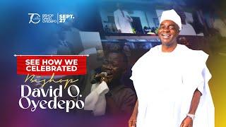 Bishop Oyedepo's 70th birthday celebration praise night. Adekeye Damilola