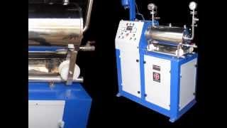 Horizontal Bead Mill 16 Liters Capacity, Manufactured By S F ENGINEERING WORKS. MUMBAI, INDIA.