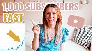 How to Get Your First 1,000 Subscribers on YouTube FAST  How to Grow Your YouTube Channel from ZERO