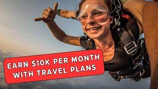 How To Make $10,000 Per Month From Travel Itinerary Planning with Emily Embarks