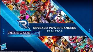 Renegade Con Virtual - Reveals: Power Rangers Tabletop Games