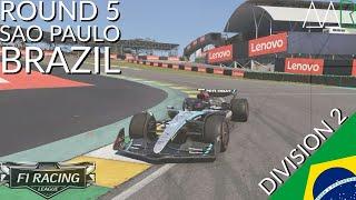 AAR LIVE | F1 Racing League   - Division 2 |  R5 | Brazil