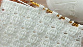 Amazing * Super Easy Tunisian Crochet Baby Blanket For Beginners online Tutorial * #Tunisian