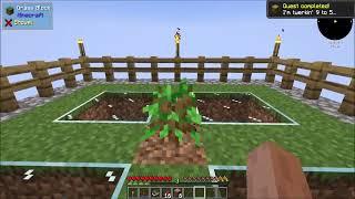 ATM9 Sky Ep1 The Direwolf20 Island