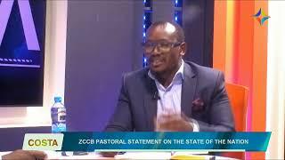 COSTA: ZCCB PASTORAL STATEMENT ON THE STATE OF THE NATION