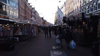 Walking in Amsterdam | De Pijp  - 4K60