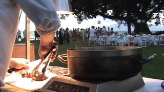 Catering at the Olowalu Plantation, Maui, Hawaii