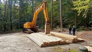 Couple Builds OFF-GRID CABIN in the FOREST | Start to Finish by @OffgridwithJayandJen