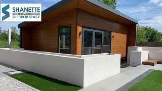 Shanette installation Garden Room & Garage