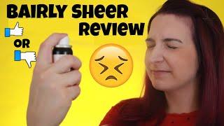 Bairly Sheer Foundation Review | Kirby Rose