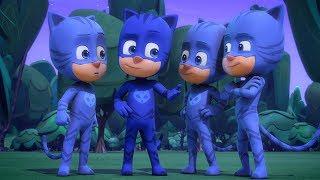 Pyjamashjältarna - Kattpojken I Kvadrat - PJ Masks På Svenska - Barnsånger