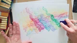 Experience beeswax crayon drawing