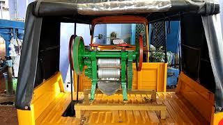 Portable Sugar cane juice machine by auto