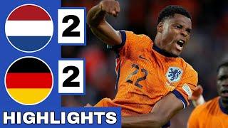 🟠Netherlands vs Germany (2-2) Extended HIGHLIGHTS | UEFA Nations League