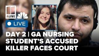 LIVE TRIAL STREAM: Trial of Georgia nursing student’s accused killer enters second day